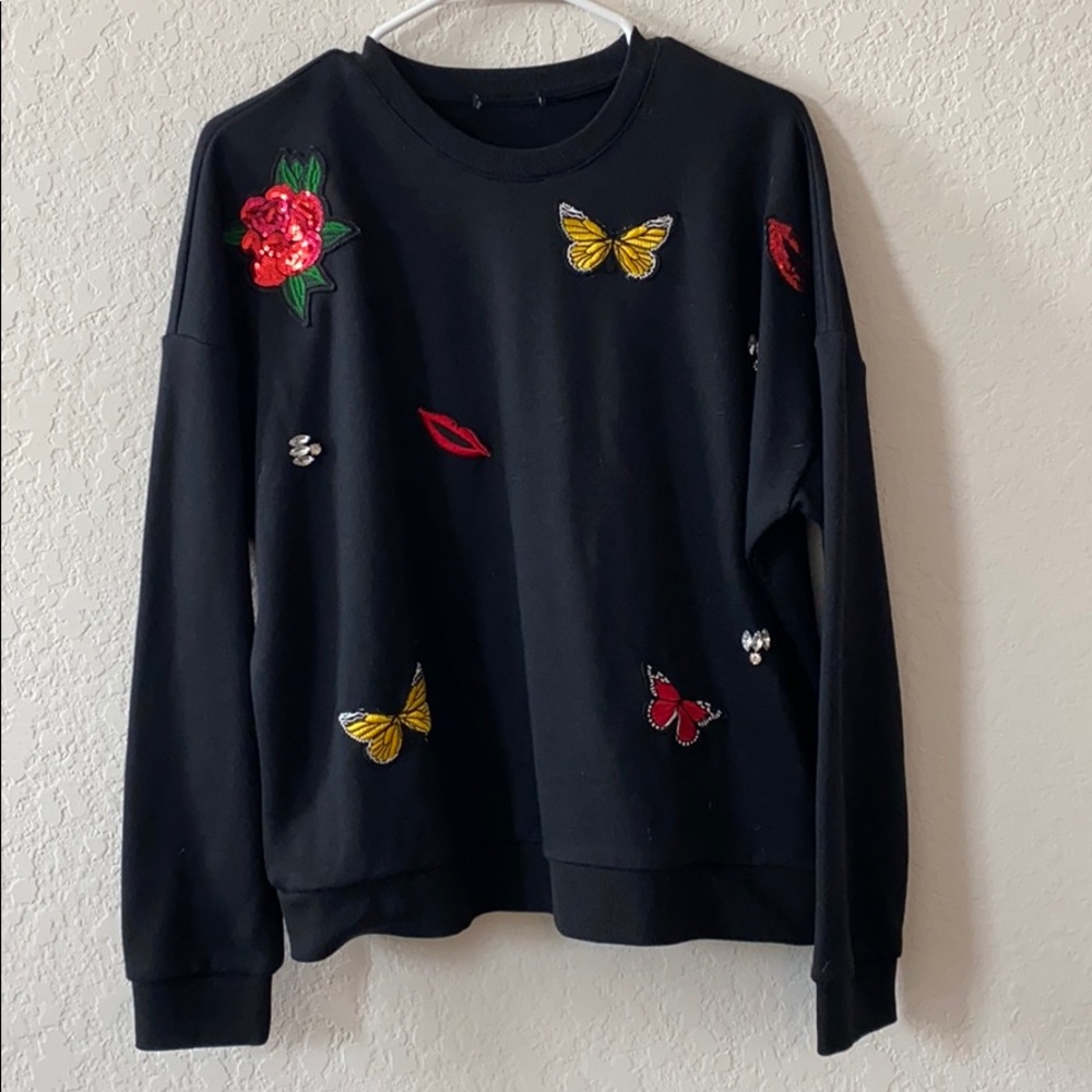NEVER WORN Black sweater